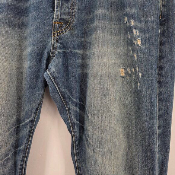 Ed Hardy by Christian Audigier Jeans Men's Vintage Jeans Big Logo Y2k 38x34 - Picture 6 of 16